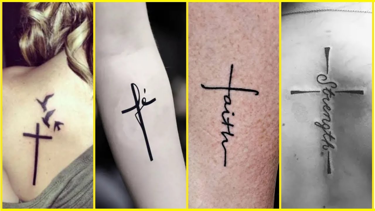 Try Tattoo Crosses on Neck from Gowell Printing Without Regret